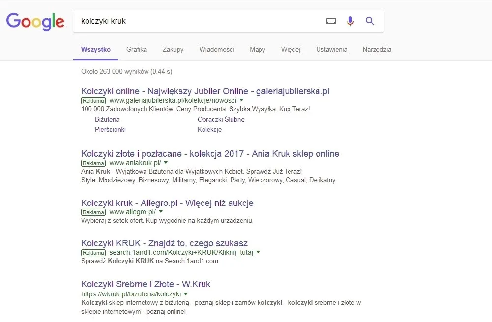 wyszukiwanie brandowe