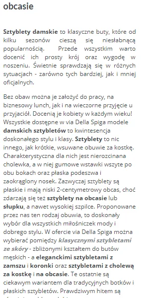 Opis na viadellespiga.pl